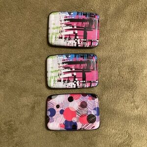 NWT 3 Total Vision Hard Card Cases